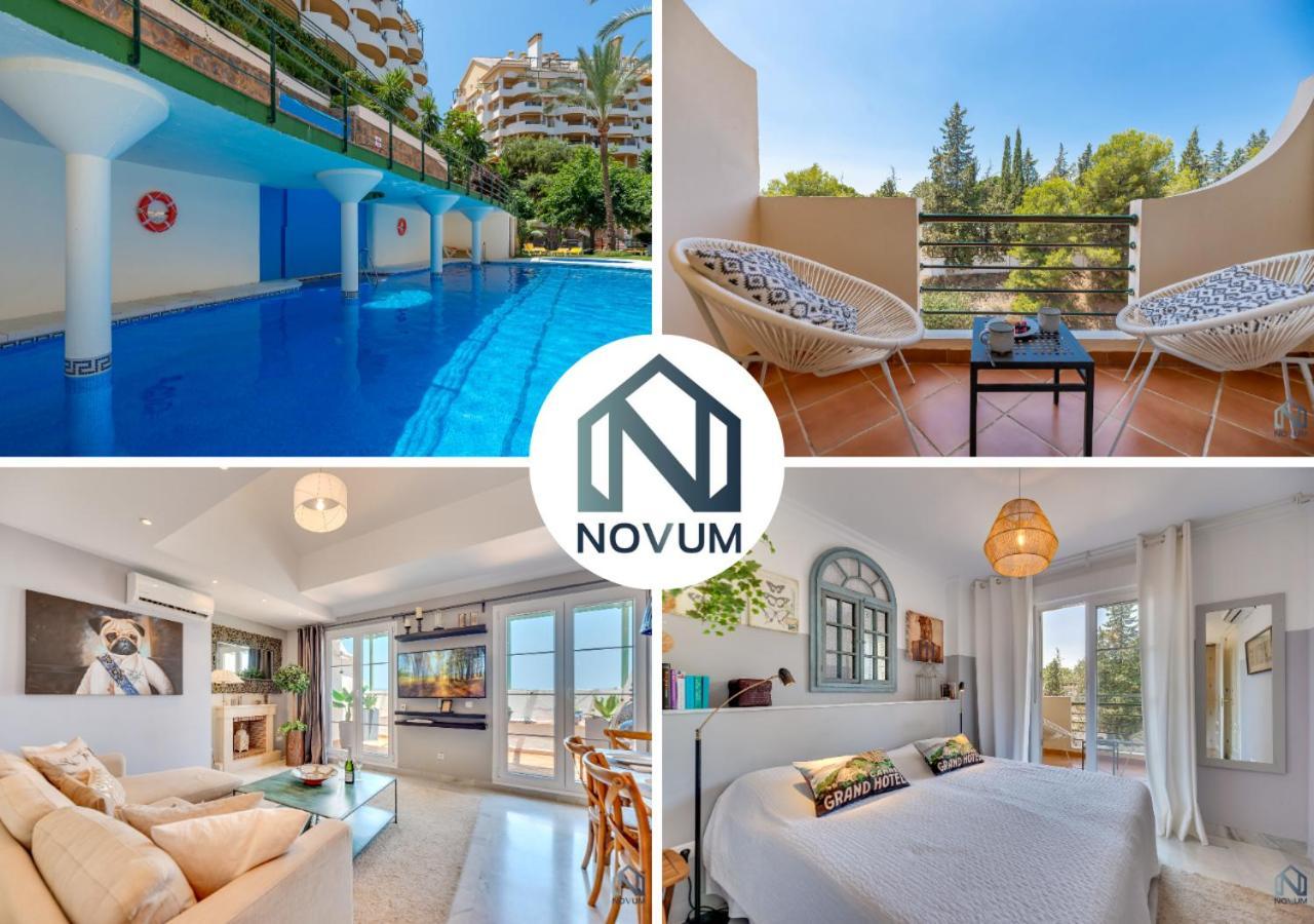 Apartamento Elegant 2 Bdrm Penthouse With Bbq And Pools Marbella Exterior foto